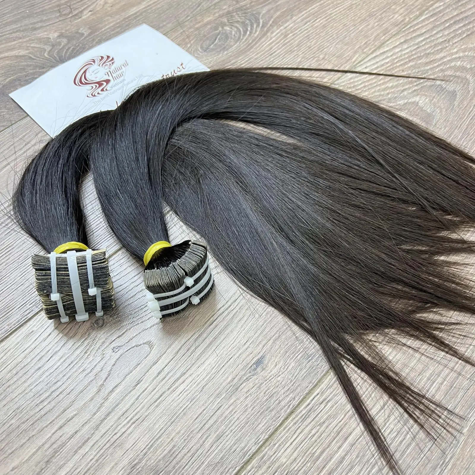 Лента для наращивания волос ssd прямая лента человеческие волосы сделанные необработанными вьетнамскими человеческими волосами