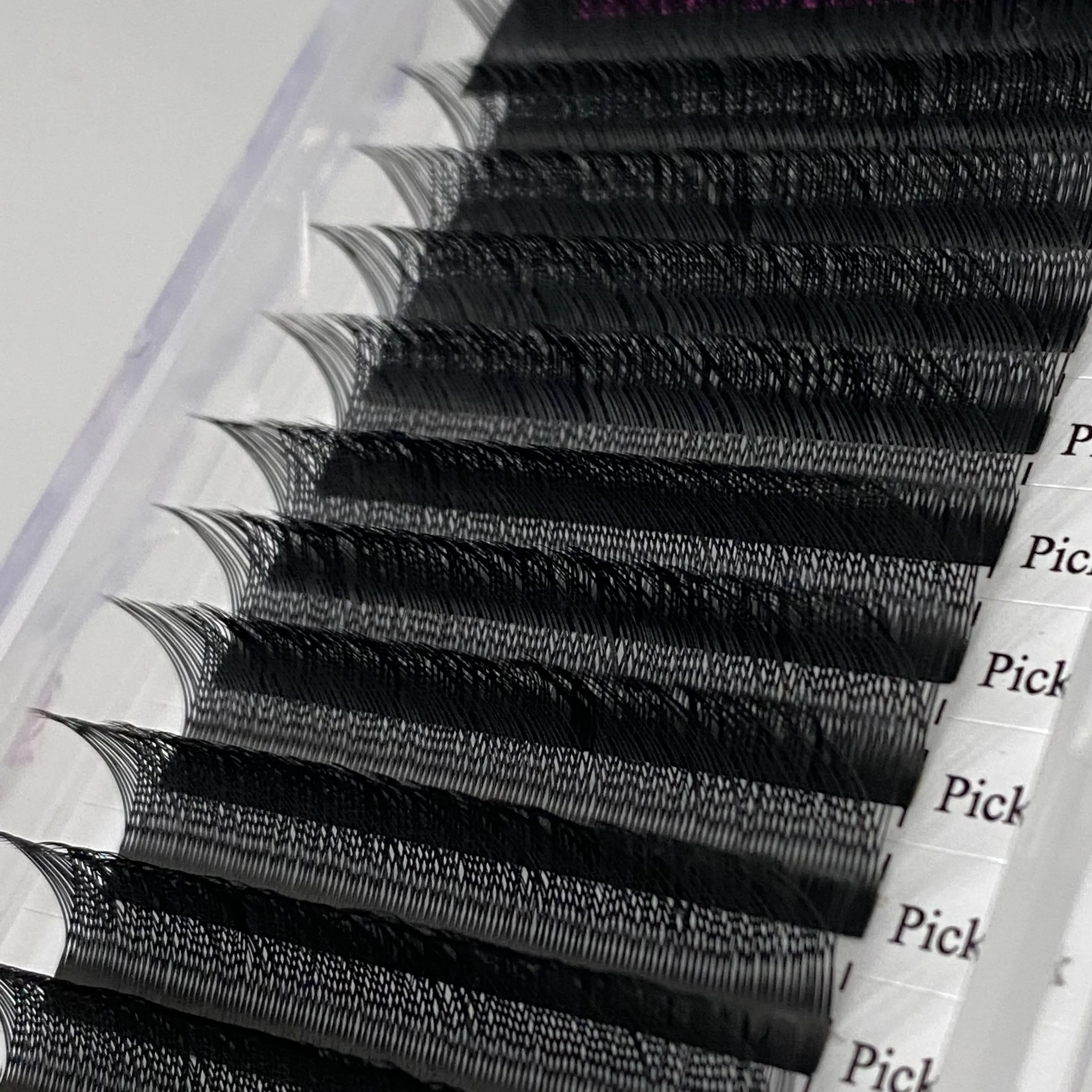 Wholesale Grafting Eyelash Extension Y YY Shape Premade Volume Fans Lashes Soft Individual Faux Lash