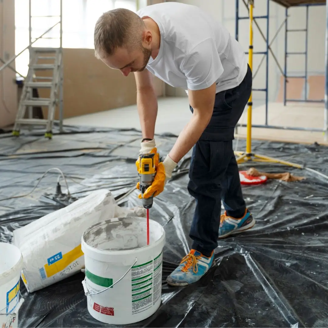 grout lab paint mixer