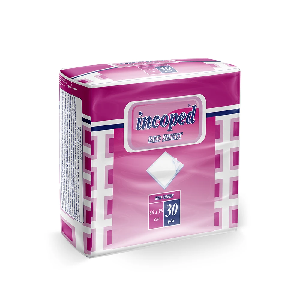 Bulk Supplier Incoped Bed Sheet Under Pad  Soft and Comfortable Sheet available At Latest Market Price