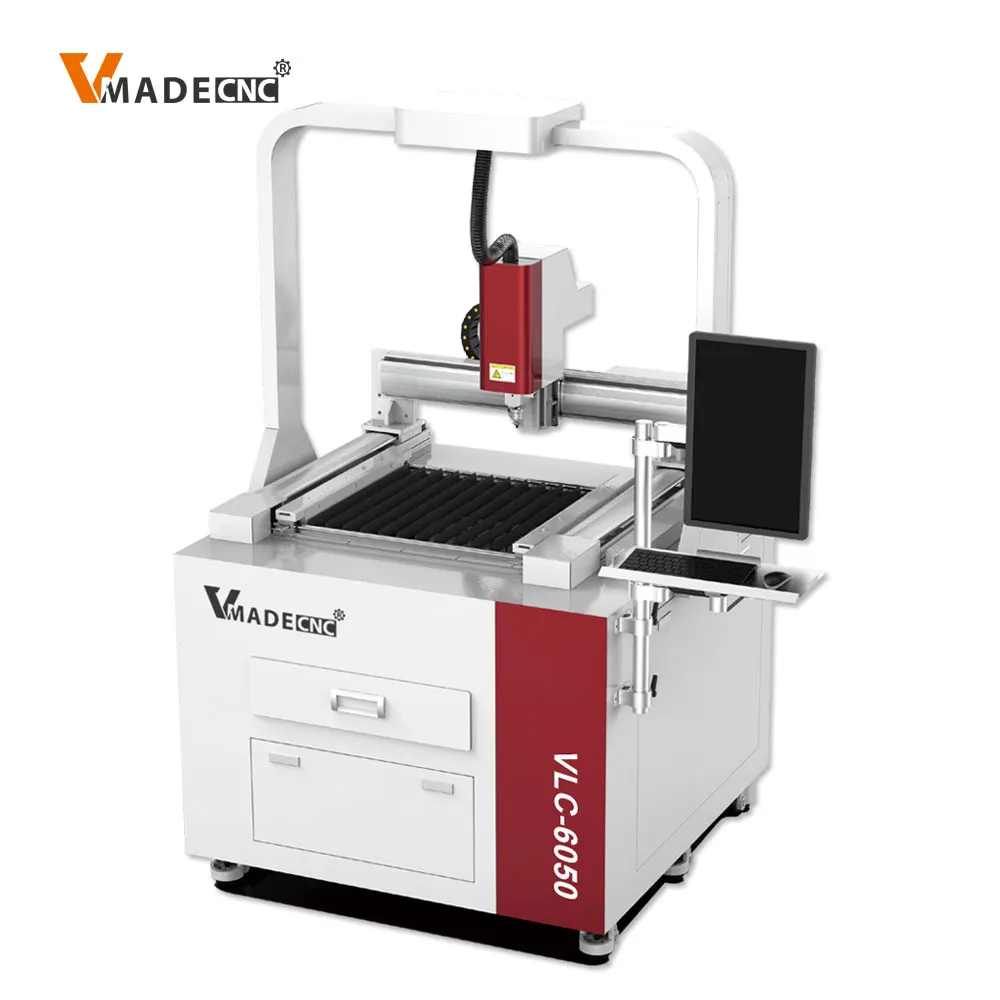Lowest Price Mini Precise VMADE 2000W 6050 Metal Fiber Laser Cutting Machine