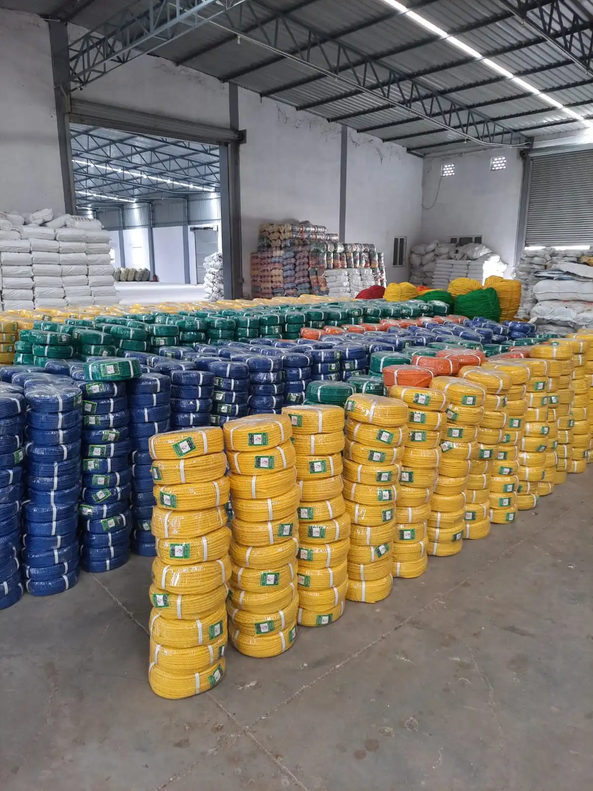 hot selling Virgin Material PE strand Twisted Polypropylene Monofilament Rope Durable Plastics Packaging PP Twisted Rope