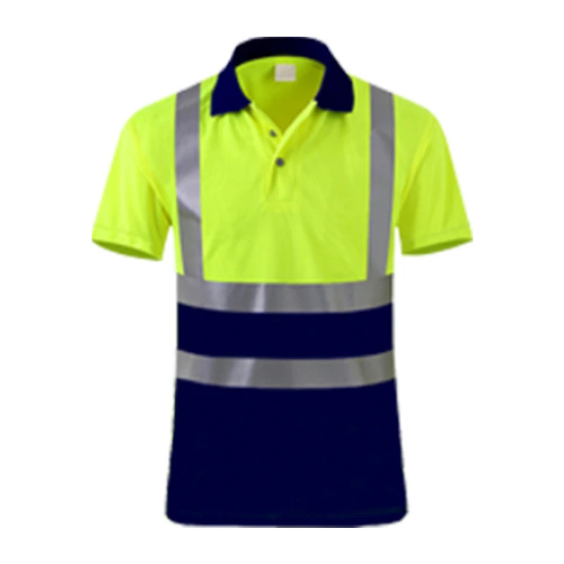 High Visibility Reflective Safety Hi Vis Work Shirt