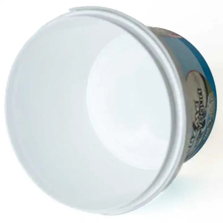 Round 750ml Tamper Evident PP IML Container & PP IML Lid for Food Ice Bucket (Ice Cream Yogurt Chocolate ...) Packaging