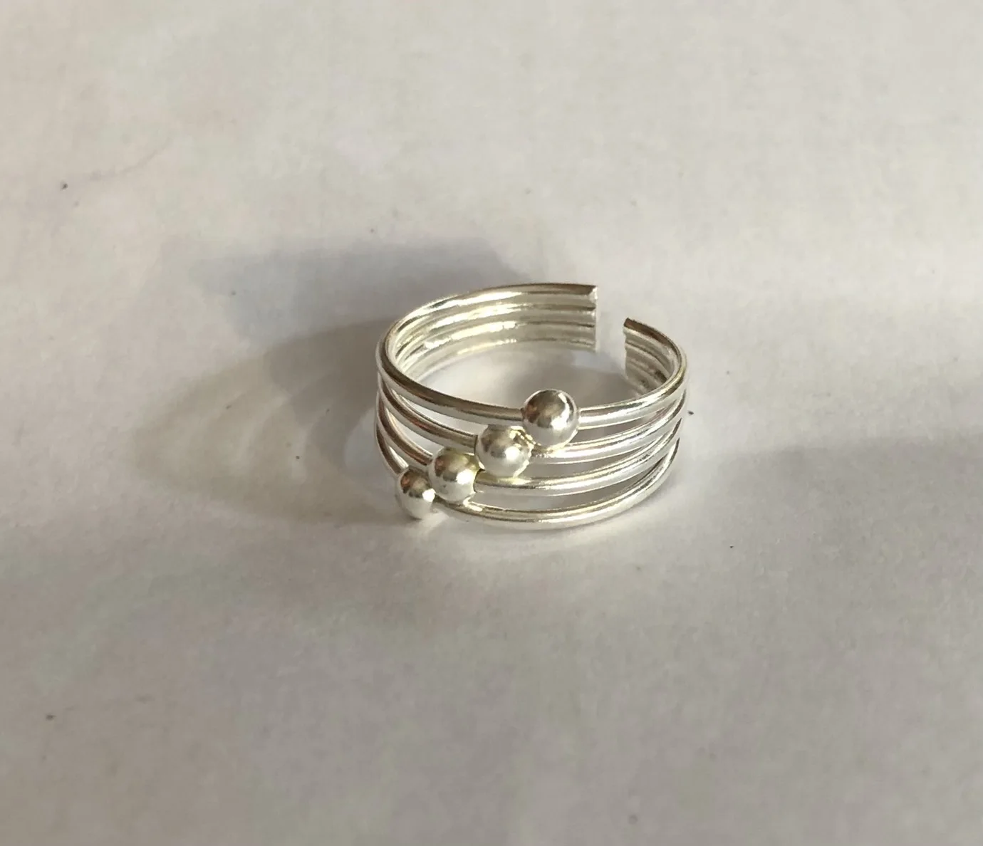 Silver 925 Toe Ring Adjustable Size Design Jewelry Wholesale Factory in Thailand
