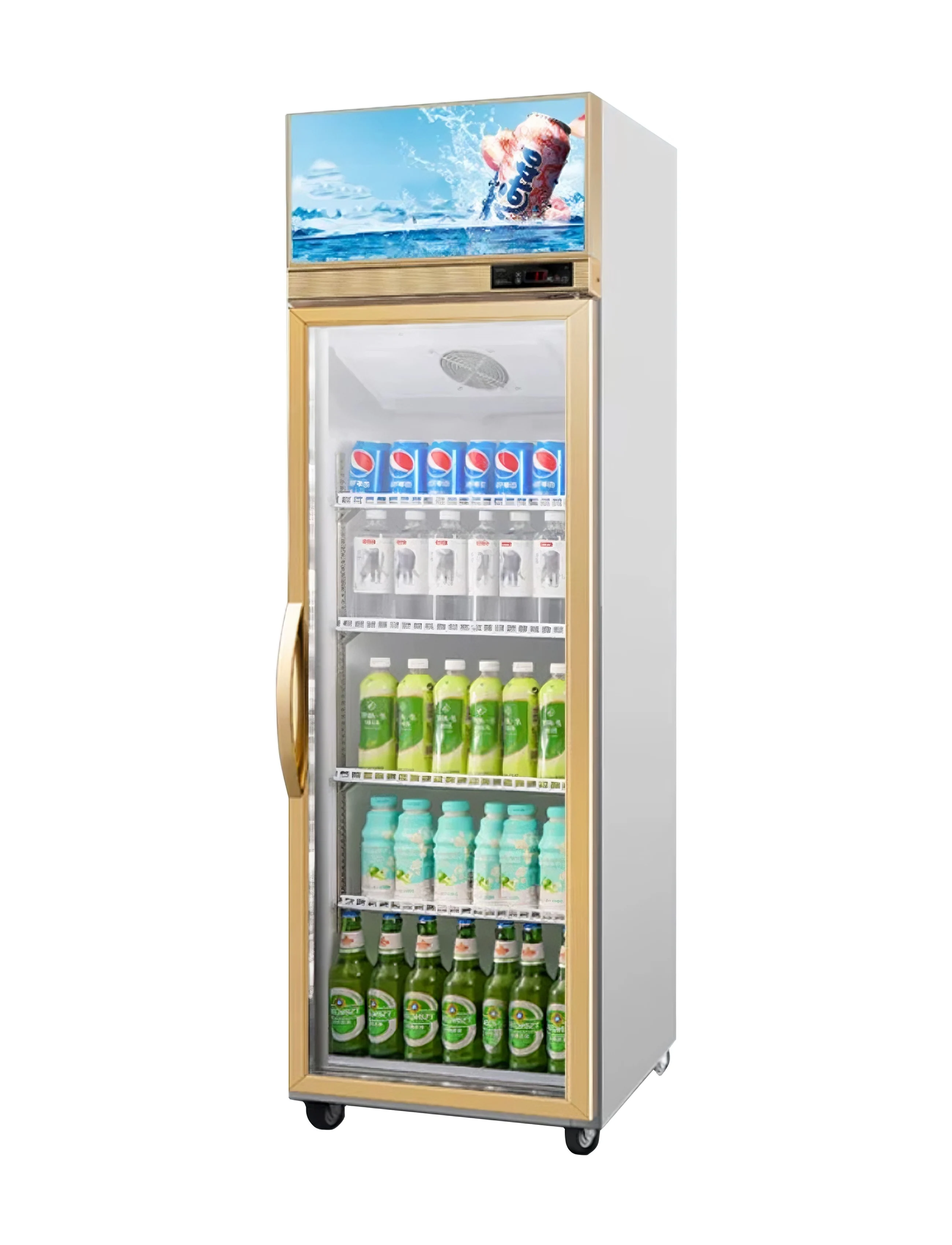 Frigidaire холодильник с двумя дверями Frezzer коммерческий морозильник 2 холодильника охладитель воздушным охлаждением
