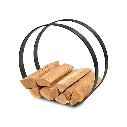 Hot Selling Camping Wood Rack Firewood Storage Outer door Log Holder Heavy Duty Metal Iron Folding Firewood Rack