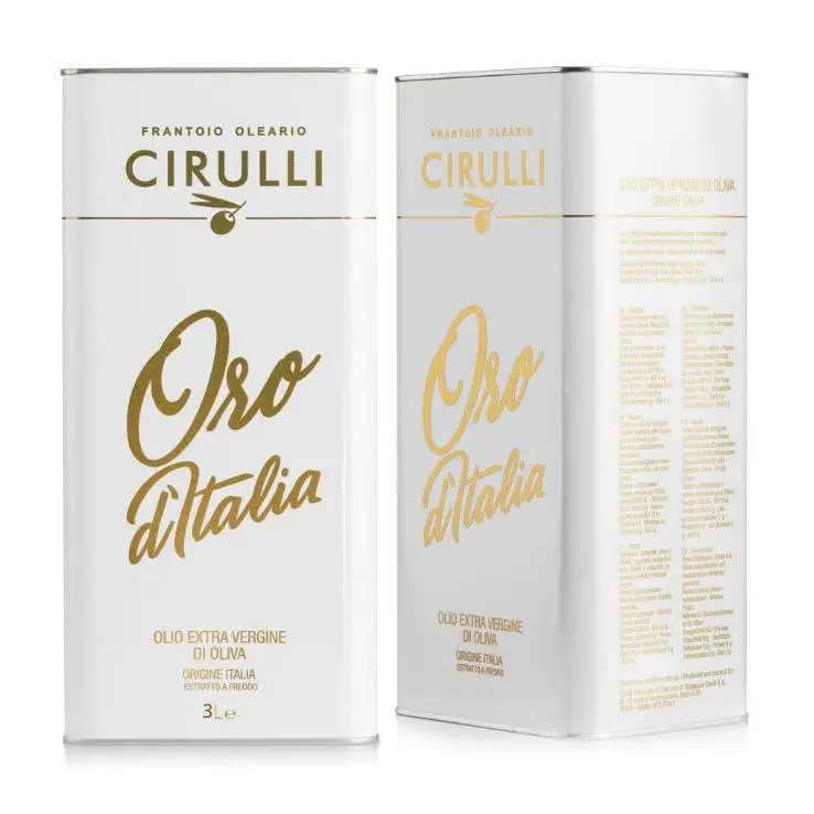 1 can of extra virgin olive oil • 3 litres