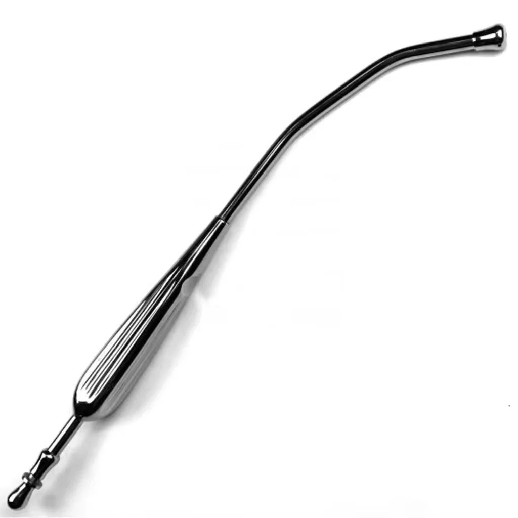 Hot Selling Yankauer Suction Tube 27cm Non Magnet Stainless Steel Vaccination and Puncture General Surgery Instrument