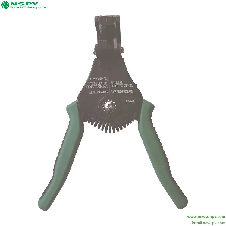 Solar Wire Stripper Metal Hand Tool Use In Solar System For PV Connector