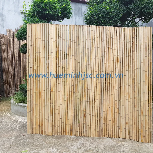 Original Color Bamboo Screen Polish Natual Bamboo Used to Divide Best Grade Top Selling in Vietnam Environmentally No Knock Down