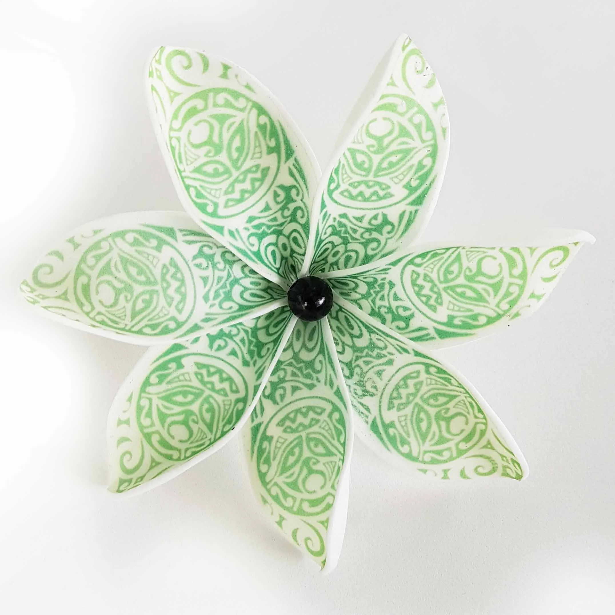 Best seller good quality Handcraft Handmade artificial tahitian foam flower with special tattoo and color pattern