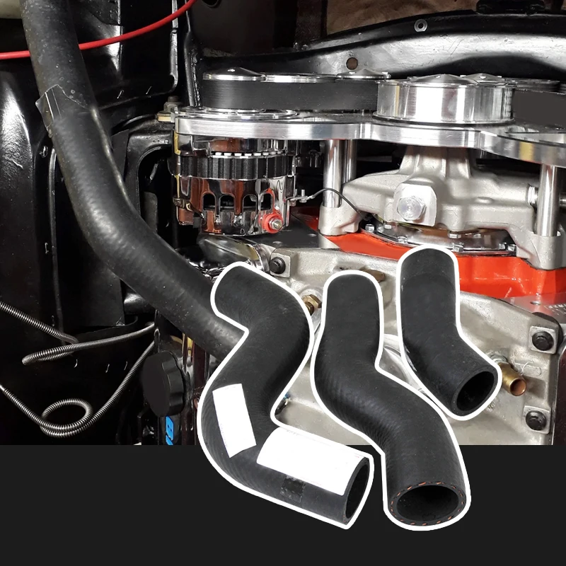 Epdm cloth silicone extruded rubber auto radiator water hose for automotive