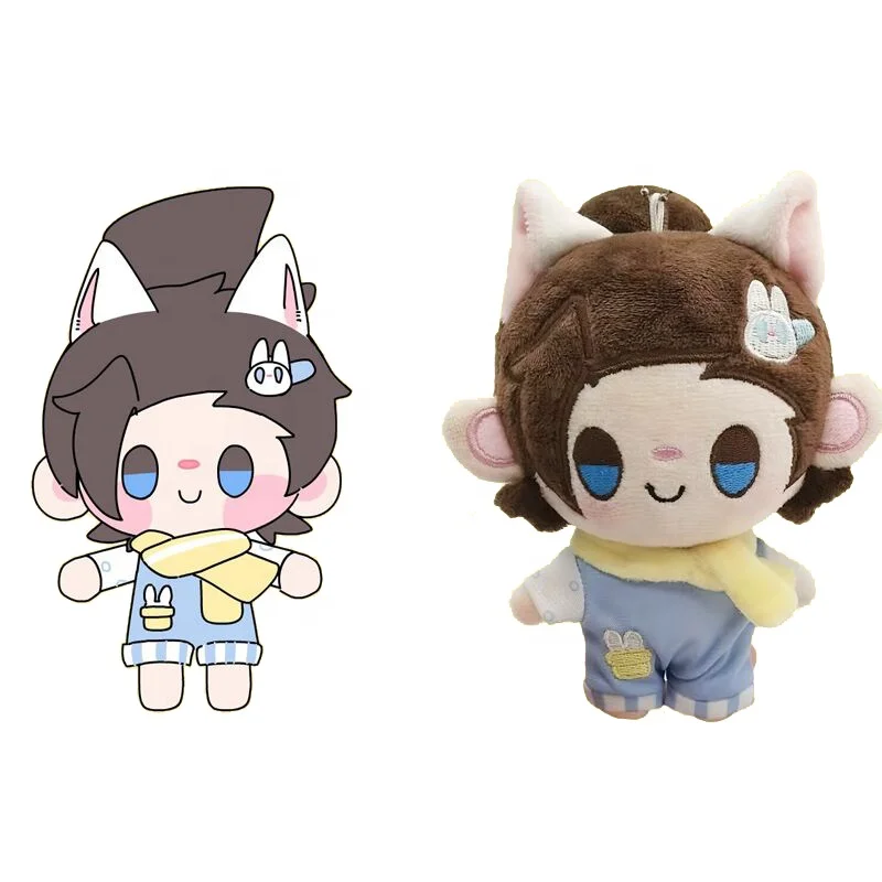 Custom Stuffed Zebra Animal Pet Proboscis Monkey With Banana Custom Plush Dolls Logo toy customization