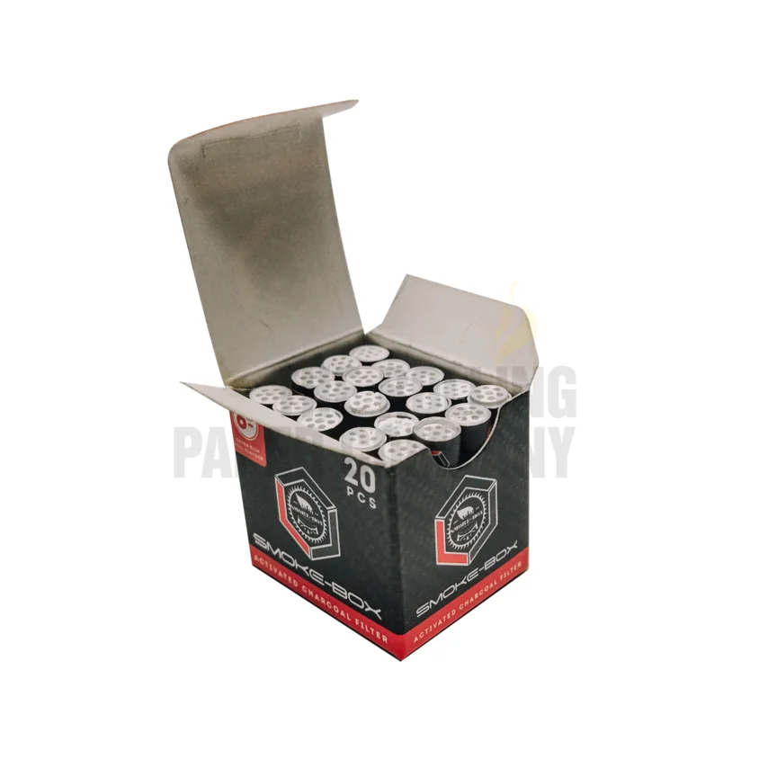 CUSTOM CHARCOAL FILTER TIPS FOR SMOKING