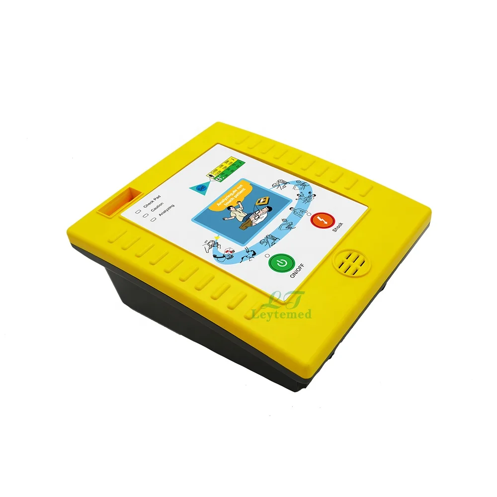 LTSD04 Medical Machine Rescue Portable 3.5 Inch Lcd Screen First Aid Defibrillator Manufacturers