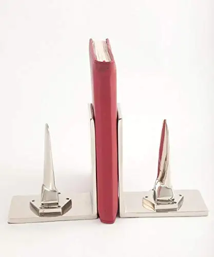 Aluminum Attractive Bookends Desktop Bookend Stand Holder Adjustable Book Rack for Kid Office Book Organizer Box Book Stand