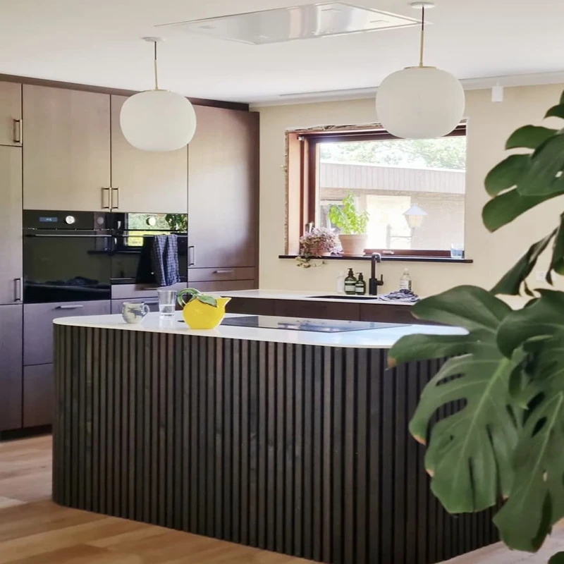 Woodup Nature Oak Fireproof Sound Absorption Wooden Perforate Mdf Slat Acoustic Panel