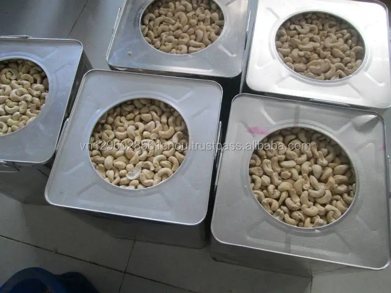 [Free Sample] Vietnam Raw Cashew Nut Kernel Fresh Roasted and Dried for Food WW320 & WW240 & WW450 Grade Processed - ANNA DO