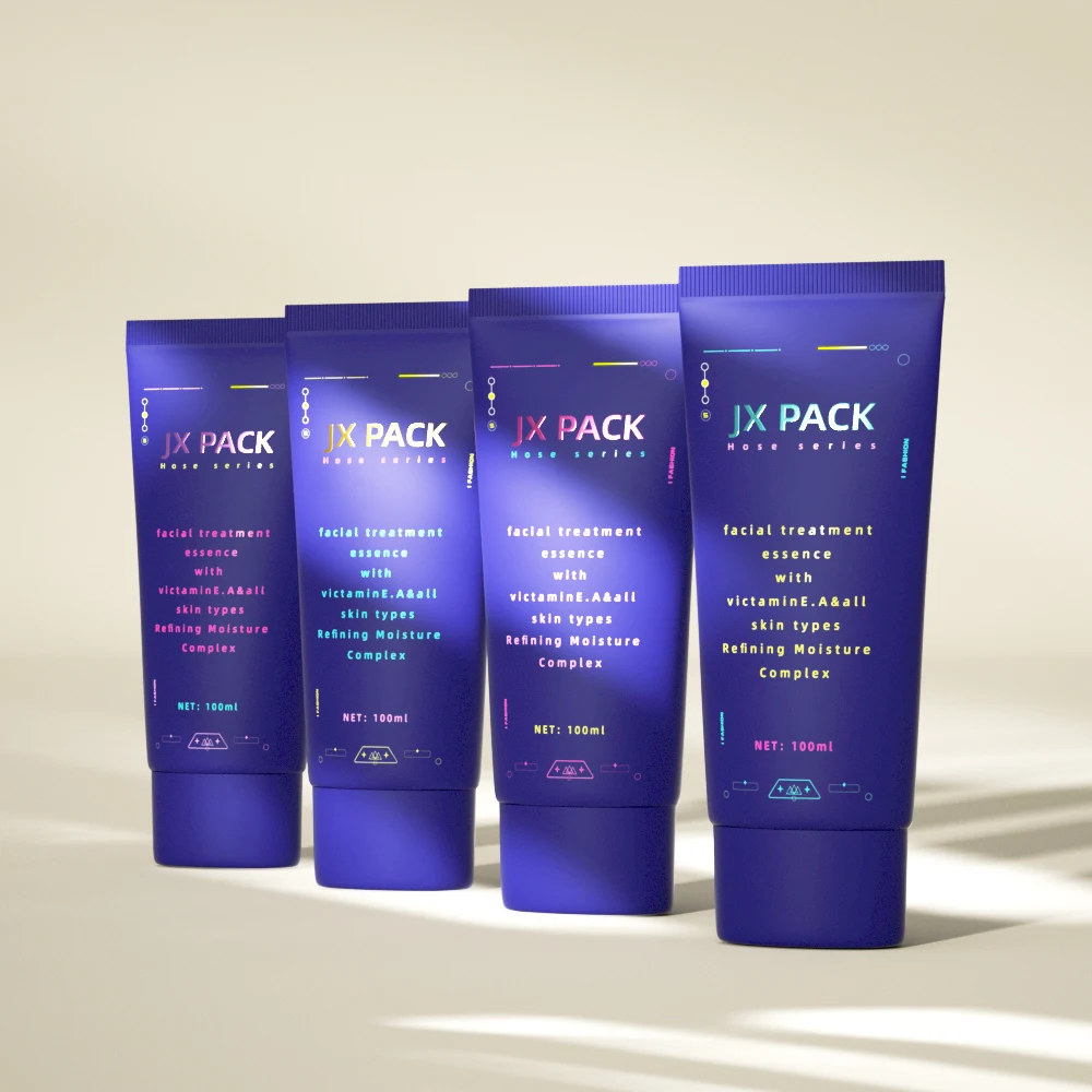 Biodegradable 30 50 100 150 ml frosted sugar cane scrub container tube PVC plastic cosmetic squeeze soft tube