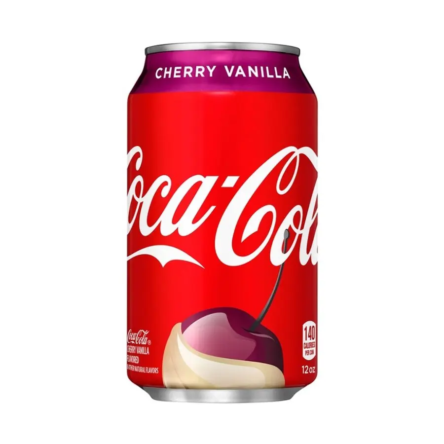 Cherry Vanilla Coca Cola soft drink | 355ml- Cherry Coke - Vanila coke USA coca cola vanilla for sale
