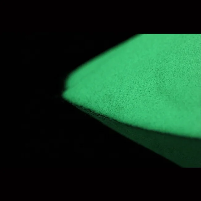 Тонкий блестящий желтый прозрачный светящийся в темноте порошок пигмент от производителя