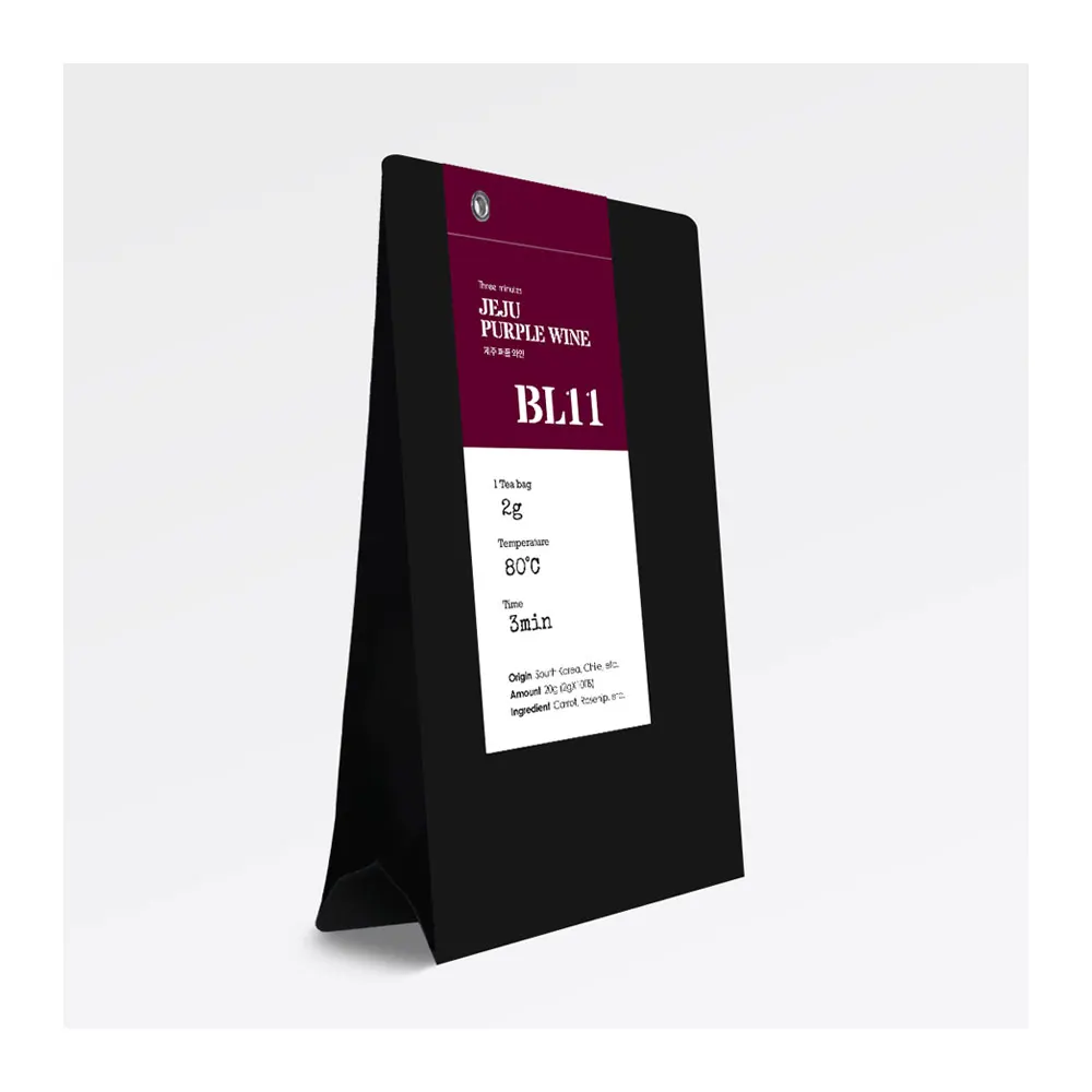Top Selling Korean Gift Tea Set TEABIBBE JEJU PURPLE WINE TEA Sweet Taste Wine Aroma Good for Gift Caffeine-free