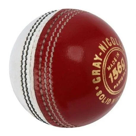 Red Leather Cricket Hard Ball for professional High quality Hard Ball For Matches and Training / Customize colors and logo