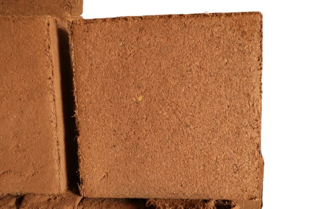 COCO PEAT or PITH BRIQUETTE Dried Coconut Root for Agriculture Root Part Coconut Type