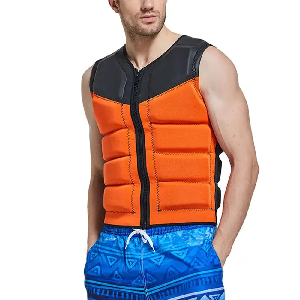 2024 Boat Jacket Safety Jacket For Swimming Water Sports Swimming Vest Marine Swimming Rescue Surfing Diving Life Vest