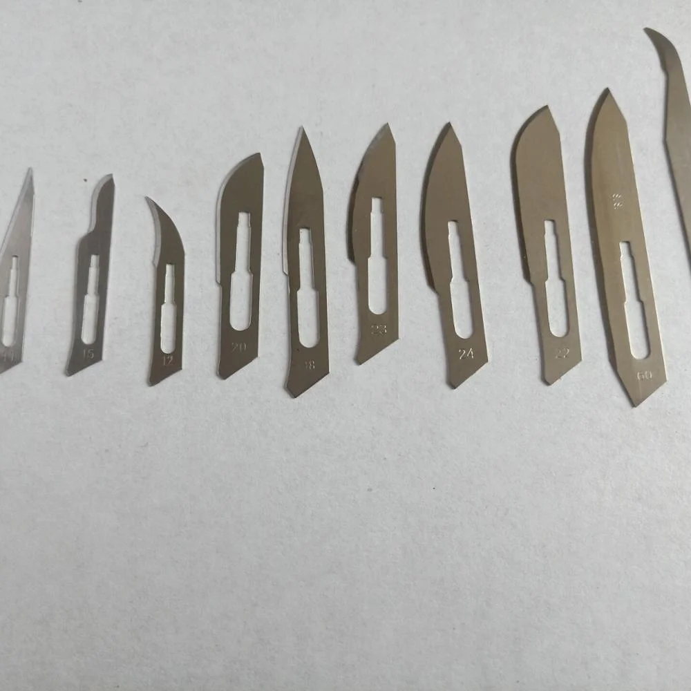 Medical Safety cheap price high quality Sterile Disposable Surgical cutting Scalpel blade with plastic handle