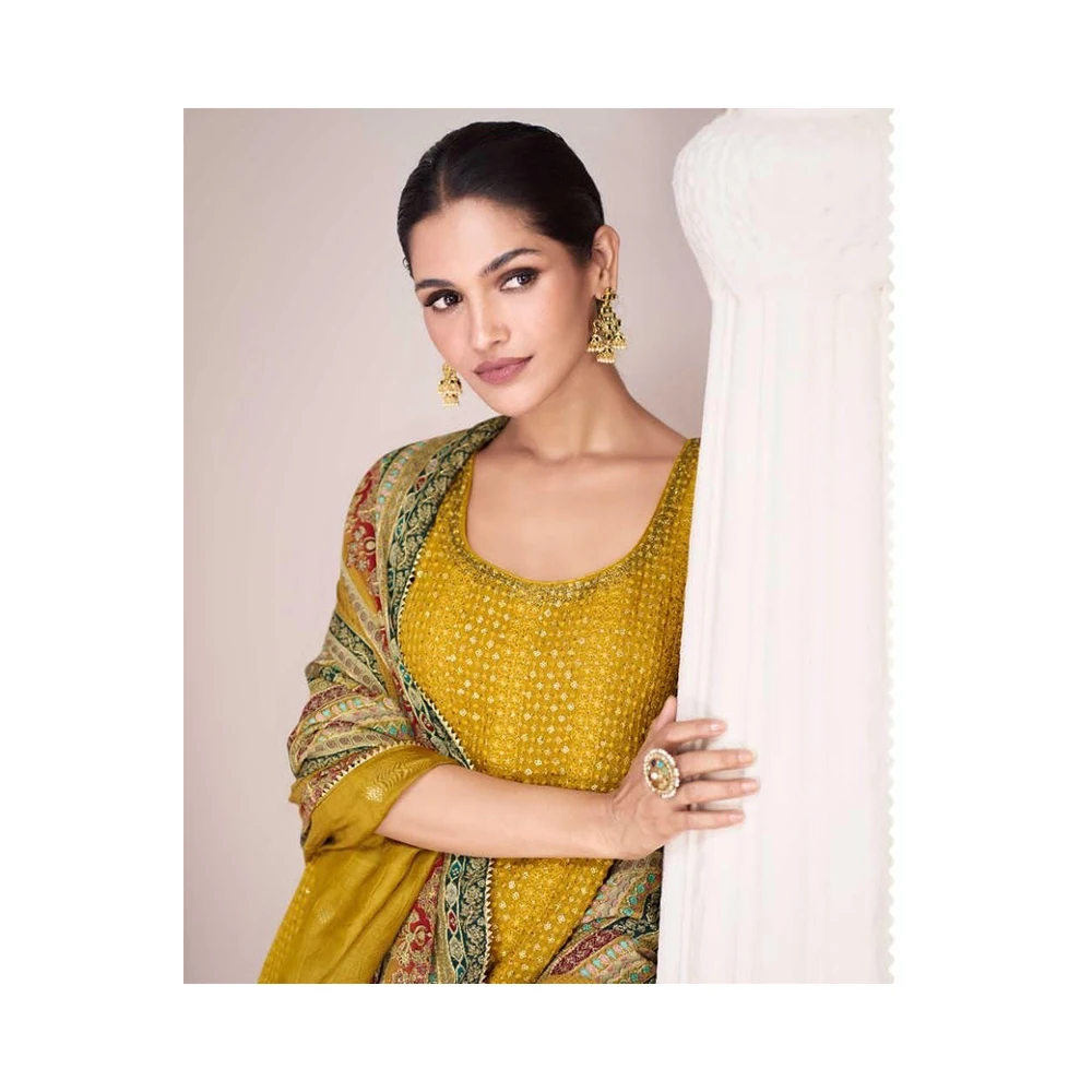 Readymade Indian Digital Print Suit Sharara Kurti Georgette Fabric Premium Silk Kurtis At Best Price