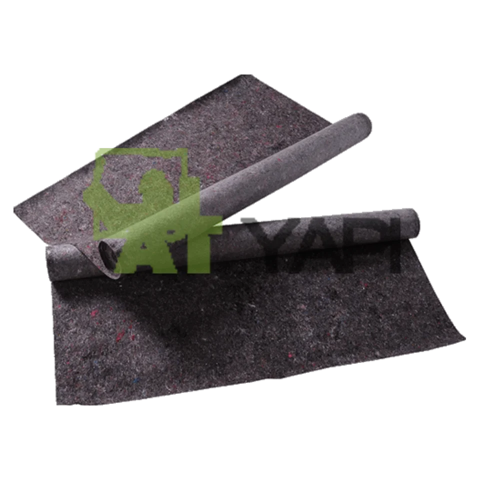 High Quality 100% Polyester Felt Fabric Recycled Laminated Nonwoven Felt Rolls Non-woven Fabric Paint Felt Underlay Carpet