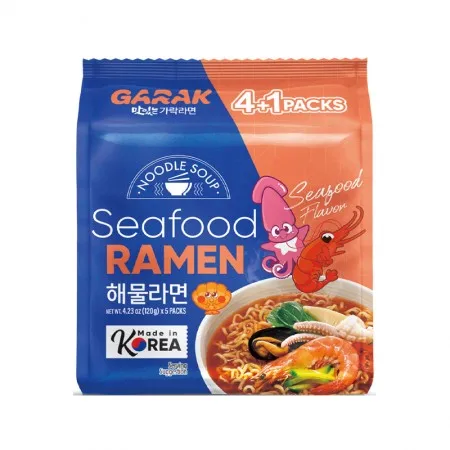 GARAK Seafood Flavor Ramen 120g x 5p x 8