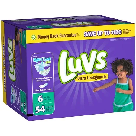 Детские подгузники Luvs распродажа