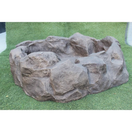 Glossy Color Water Body Good for Fish Fiberglass Shiny Look Resin Ornaments Indoor or Outdoor Garden Pond Stone Look All-season