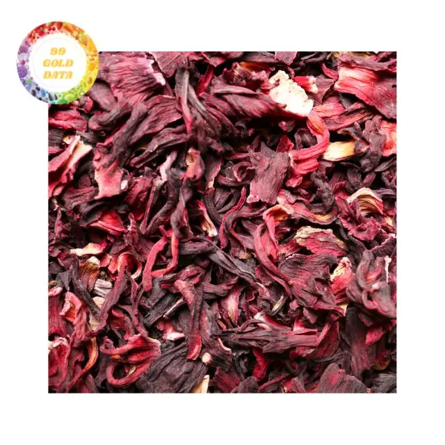 Сушеные цветочные лепестки гибискуса для