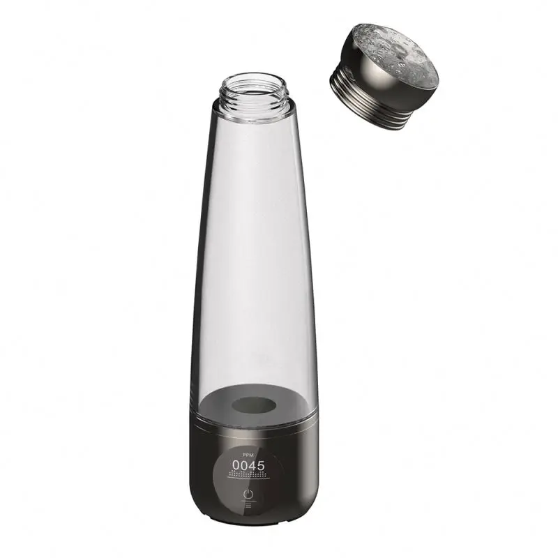Hydrogen-Rich Water Cup Electrolizer Molecular H2 Gas Inhalation Portable Alkaline Hydrogen Water Bottle Generator