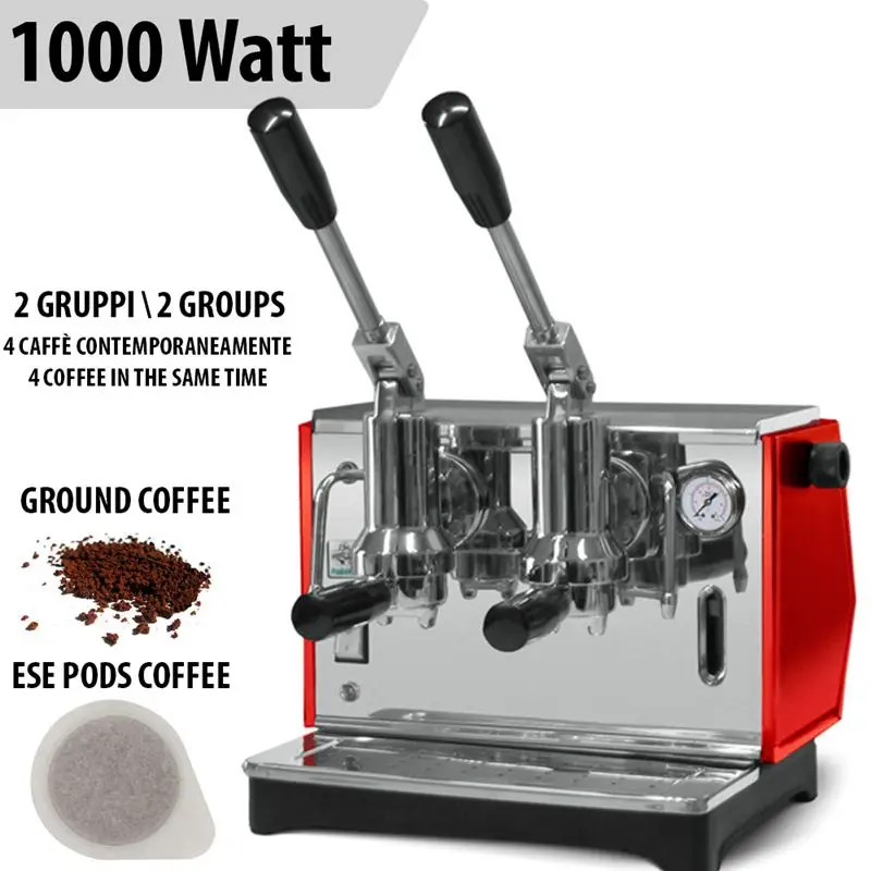 Made in Italy Ponte Vecchio Lusso 2 Group Espresso Maker