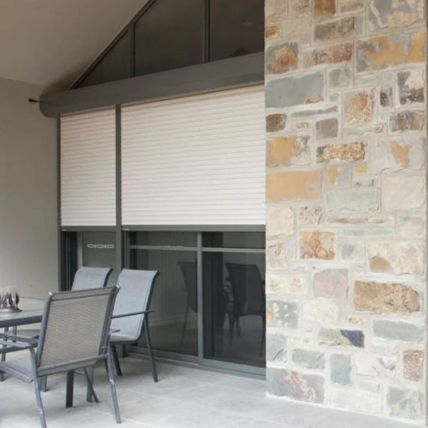 TOMA European Standard Motorized Aluminum Shutters Home Use Steel Roller Shutter with Polymer Stainless Steel Finished Surface