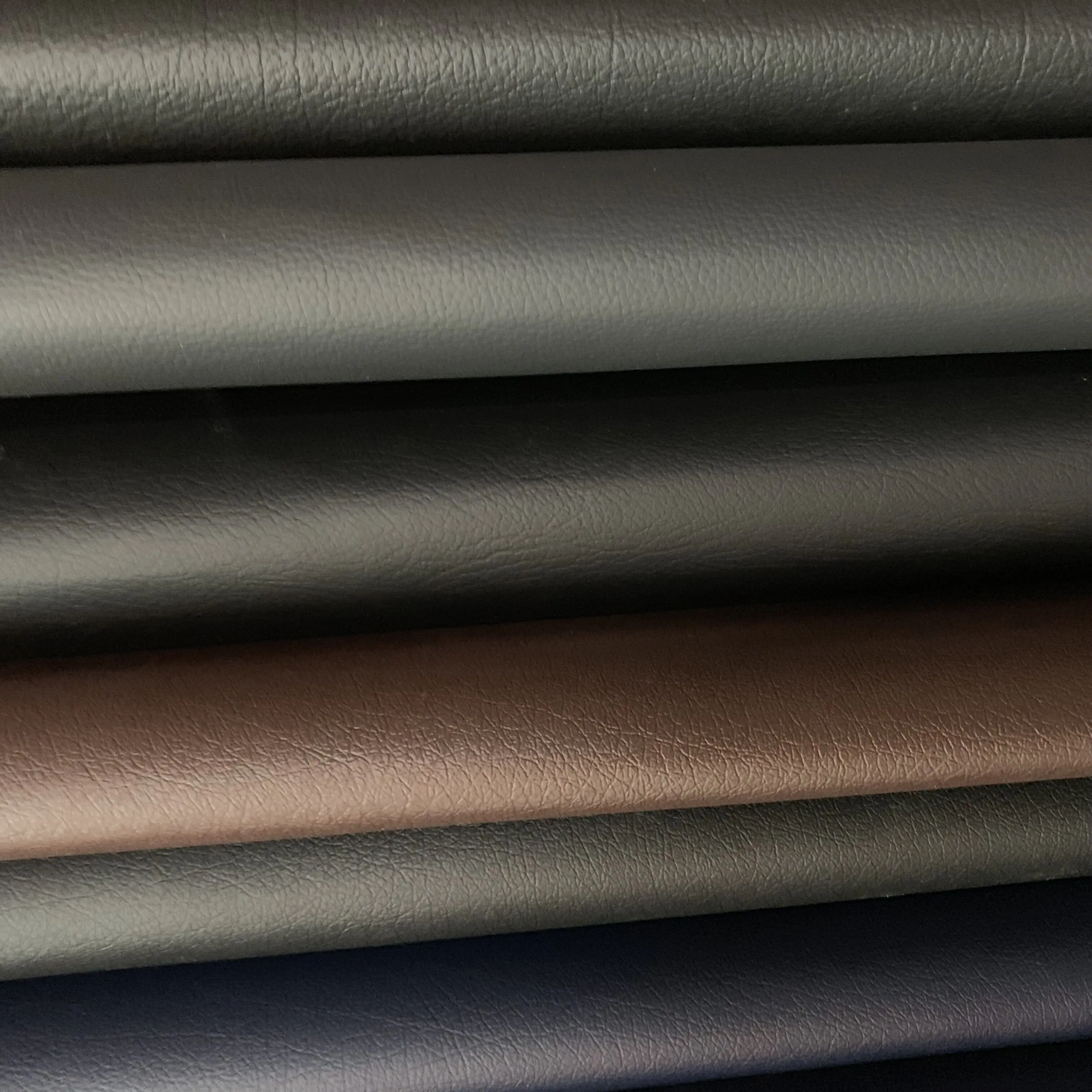 Kevisol Leather Custom Car Uphloster Waterproof Embossed Embroidery Quilted PVC Faux Synthetic Soft Leather