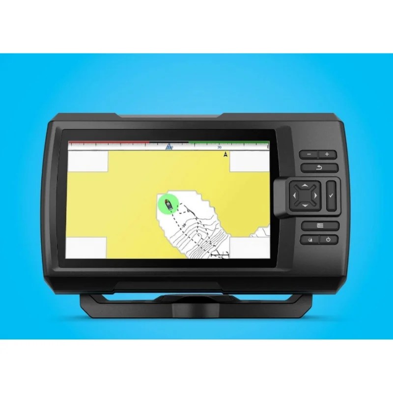Easy to Use Striker Vivid 7cv Fishfinder 7-Inch Display with Enhanced Sonar Transducer and Color Palettes for Optimal Scanning