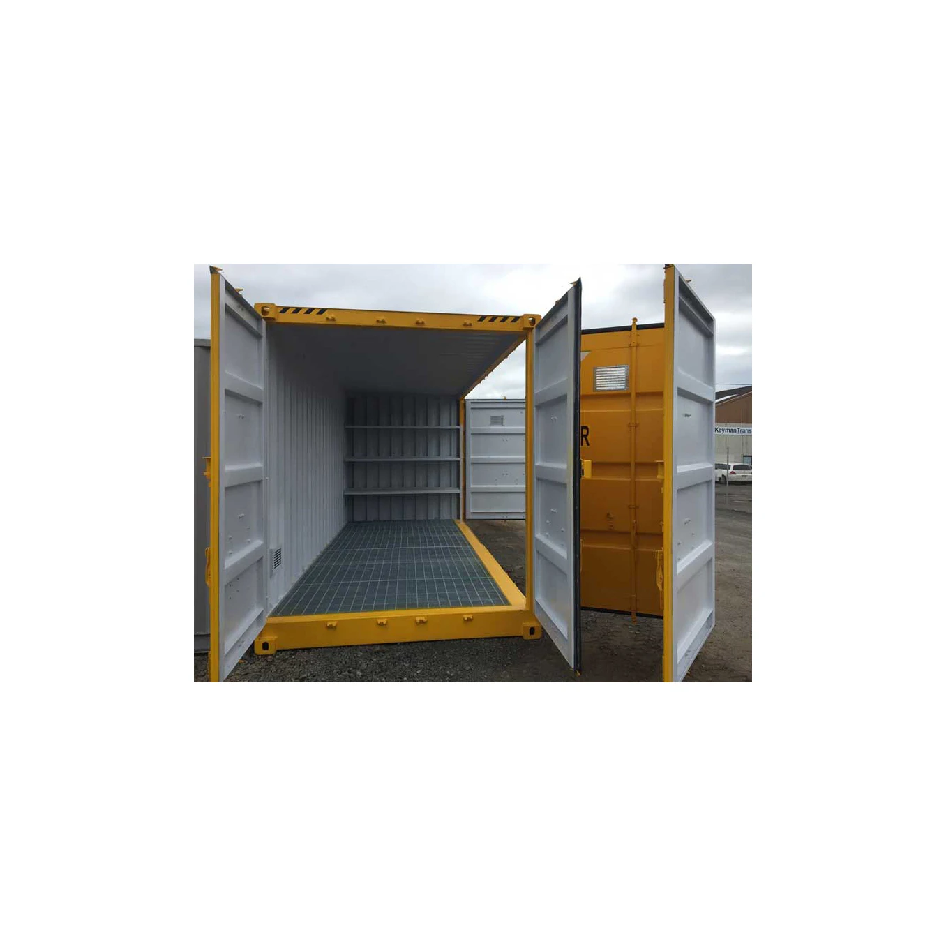 20GP DD Double Doors Standard Oversea Cargo Shipping Container