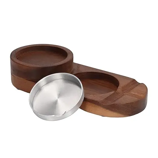 Round Shape Modern Hand Engraved Brass Container Ashtray Ash Catcher For Home Table Top Serving For Ash Storage Ash Holder Trays
