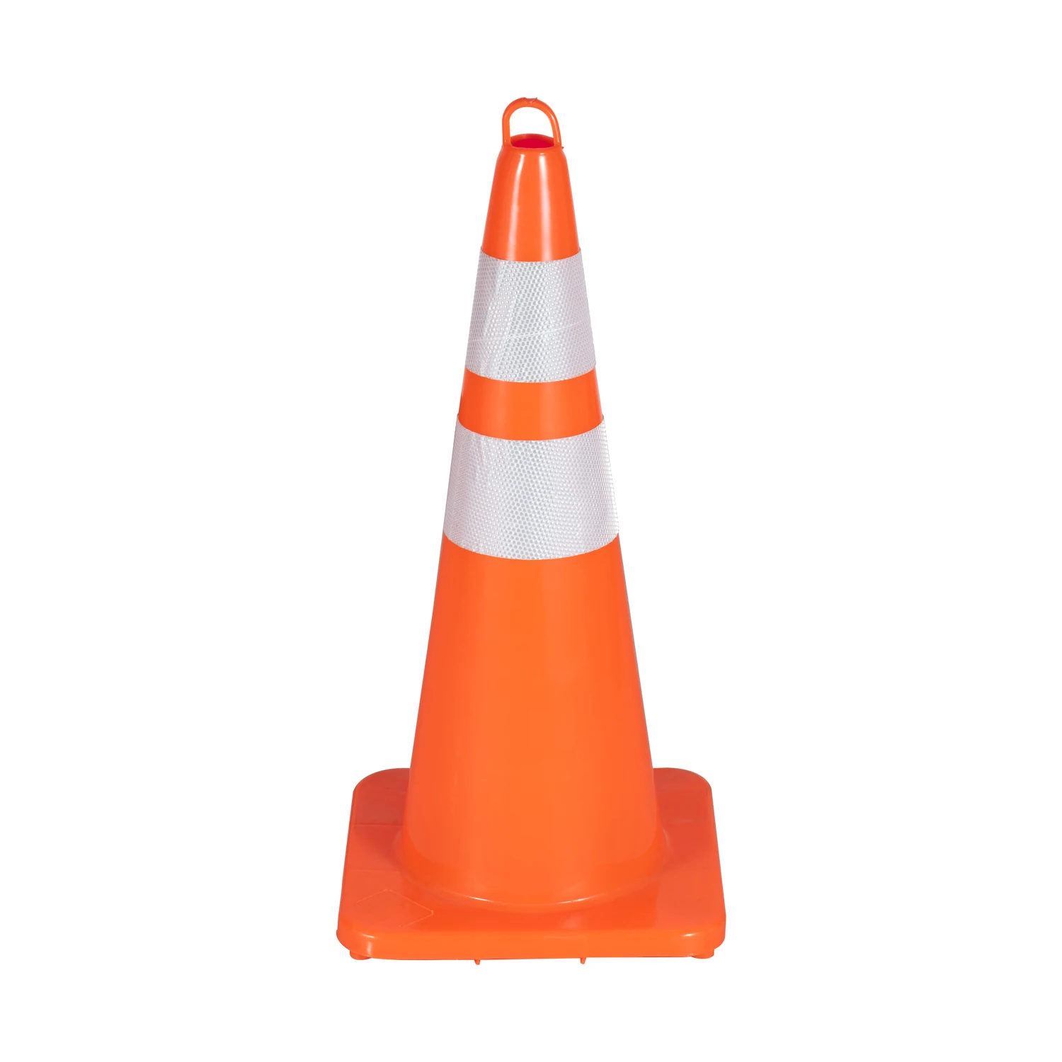 70cm 28inch Wholesale Conos de trafico Green PVC Rubber Traffic Cone for Road Safety