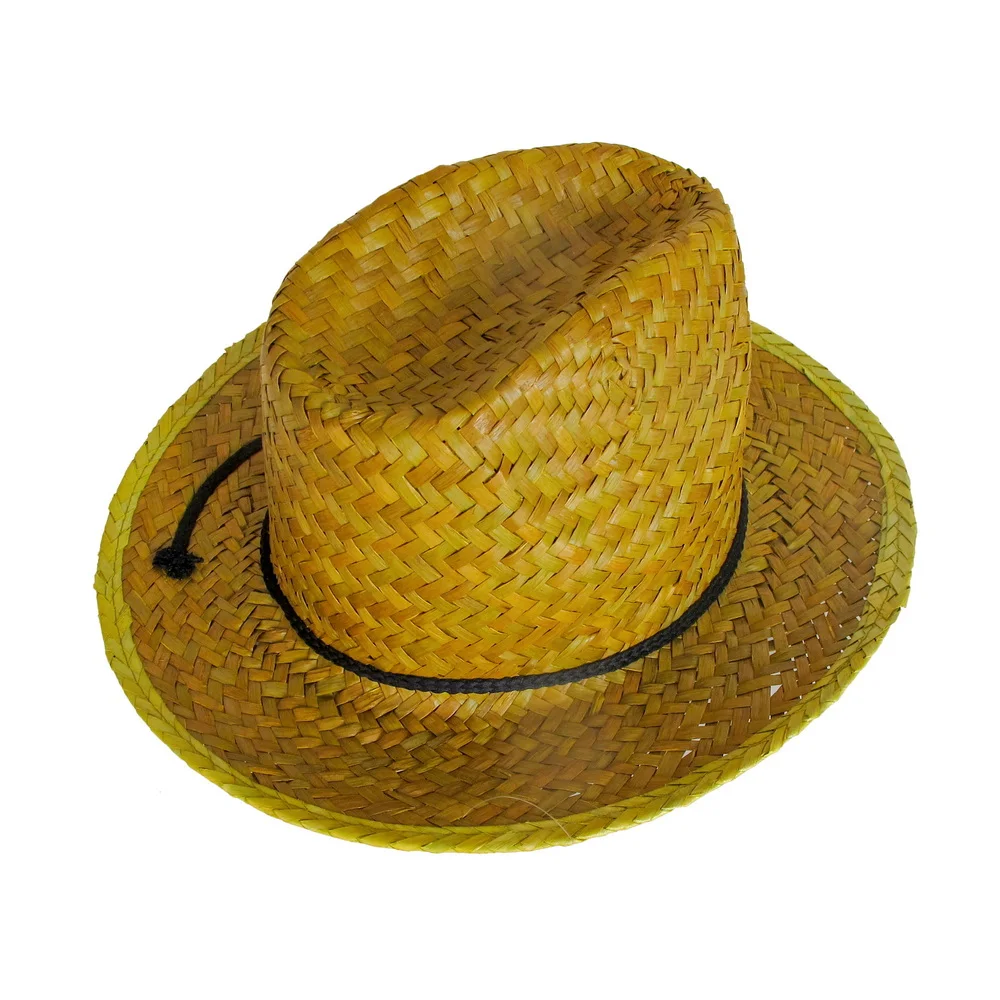 2024 hot summer straw hat colorful eco friendly factory price Spring Autumn Events wide Brim Hats Wholesale Unisex Hats