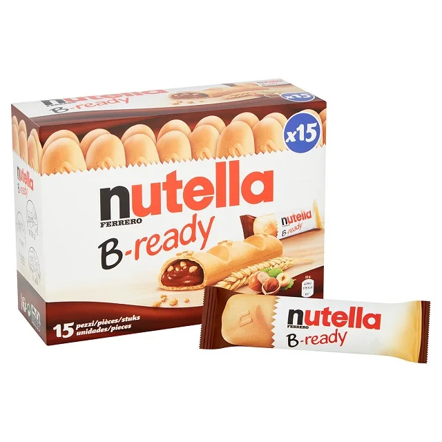 Высококачественная готовая Вафля Nutella B с начинкой из фундука 132 г по низкой цене