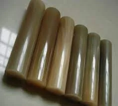 100% Buffalo and Ox Horn Solid Roll Best Quality Polished Horn Tips for Indian Handicraft Natural Horn Roll For Making Handle