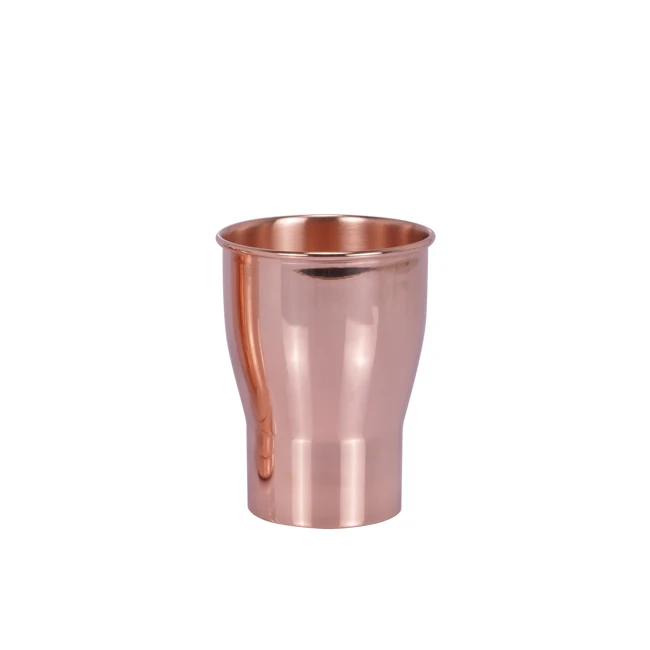 Pure Copper Tumbler Cups 100% Pure Copper Glass for Kitchen & Tabletop for customized sale copper glass