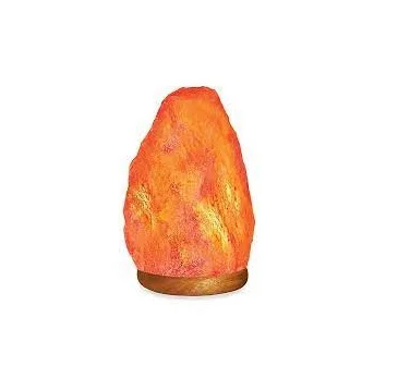Himalayan Salt Lamp Pink Orange Natural Medium Size Hand Carved Crystal Rock Salt Lamp Night Light for bedroom Table Himalaya